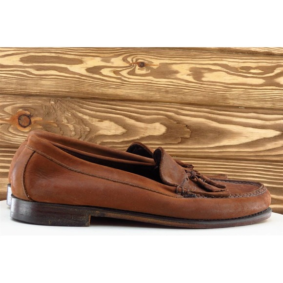 Dexter Shoes Sz 10 WW Brown Loafer Leather‎ Men 978188 main image 5